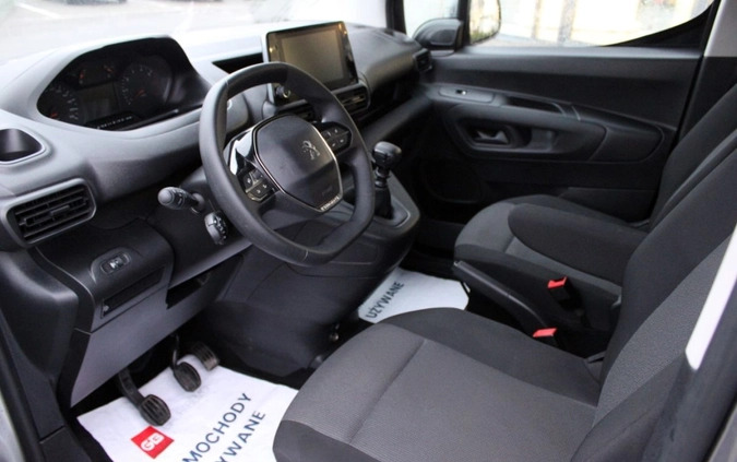 Peugeot Rifter cena 104900 przebieg: 32565, rok produkcji 2022 z Zbąszyń małe 407